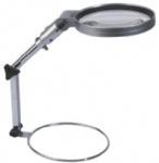 folding illuminated magnifier