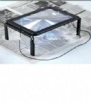 Stand magnifier with 4LED