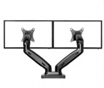 Gas Spring Dual Monitor Holder