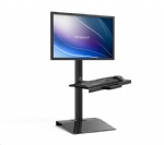 Customized Full Motion Desk Stand Sit-Stand Workstation Monitor Holder+ Keyboard Holder