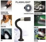 Camping 12 LED flexible work light